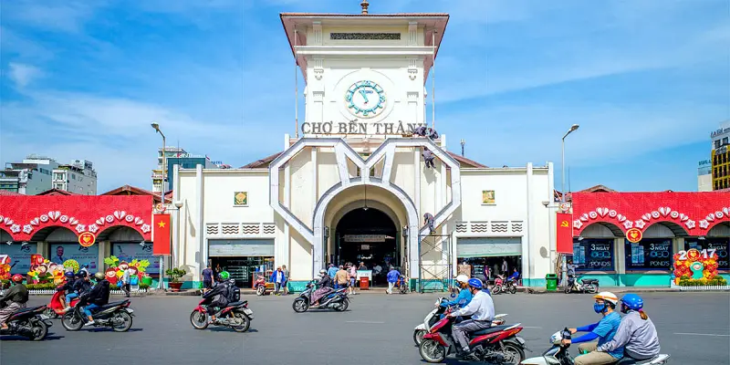 베트남 테마여행 벤탄시장 Ben Thanh Market