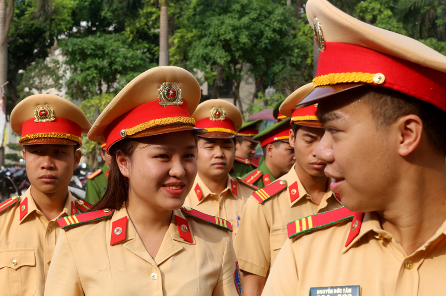 베트남 교통경찰 복장 (이미지출처: internet)