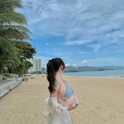 Nha Trang Beach 5월 8일 나트랑의 해변
